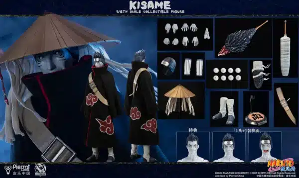 Naruto Rocket Toys Kisame Figure Licensed PVC 3