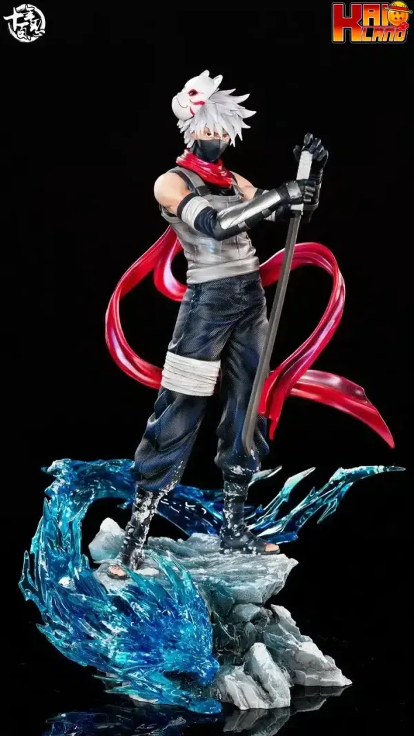 Naruto SNBR Studio Kakashi Anbu Resin Statue 1 jpg