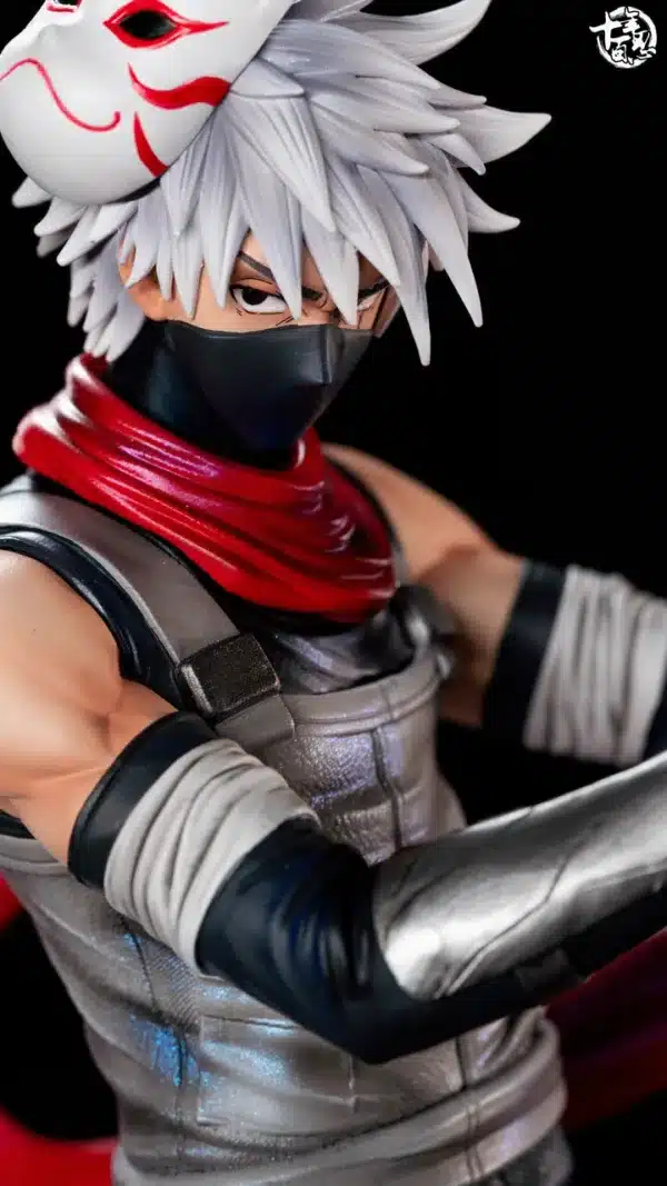 Naruto SNBR Studio Kakashi Anbu Resin Statue 3