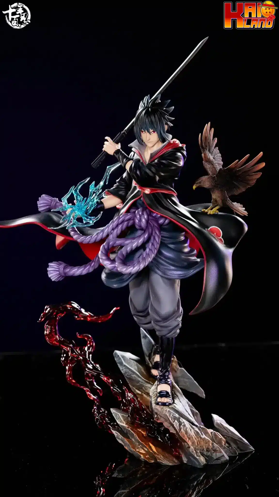 Naruto SNBR Studio Sasuke Akatsuki Resin Statue