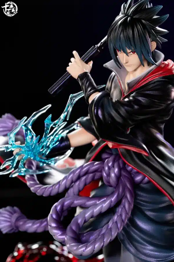 Naruto SNBR Studio Sasuke Akatsuki Resin Statue 2