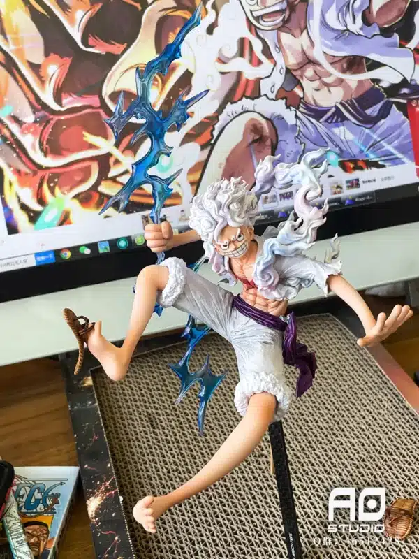 One Piece AO Studio Gear 5 Luffy Resin Statue 2