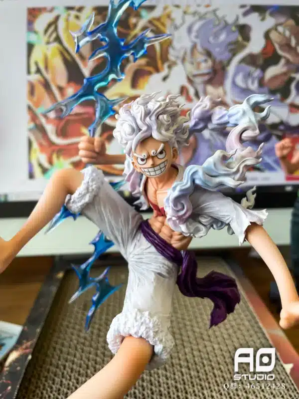 One Piece AO Studio Gear 5 Luffy Resin Statue 7