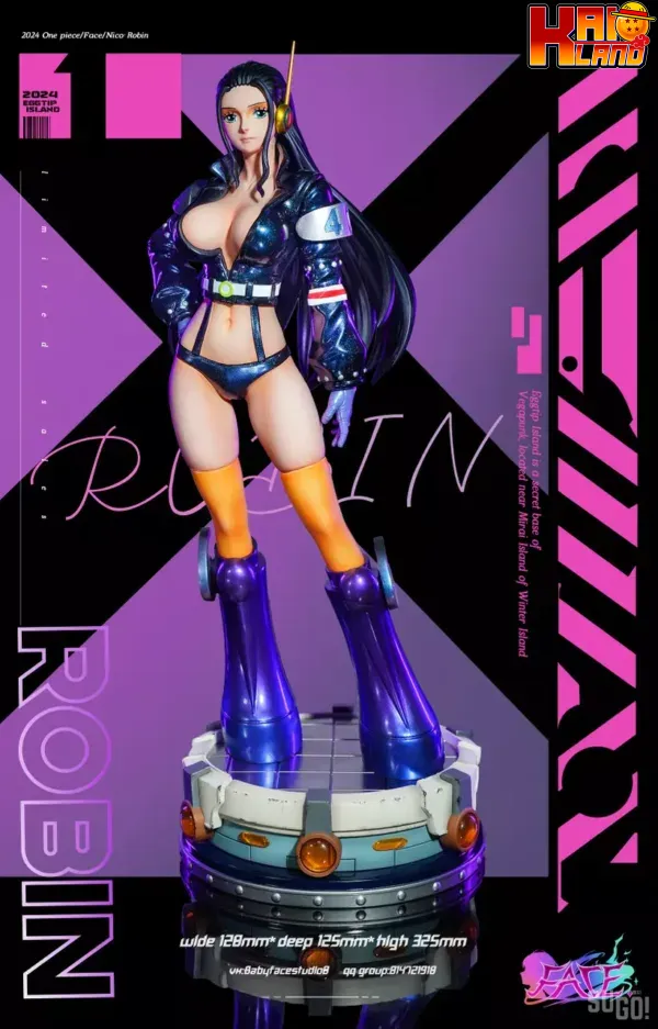 One Piece Baby Face Studio Nico Robin Resin Statue - Kaioland