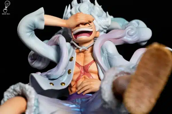 One Piece Brain Hole Studio Laughing Nika Luffy Resin Statue 2