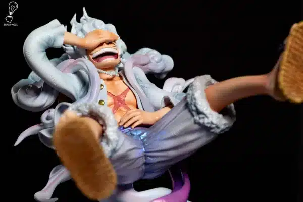 One Piece Brain Hole Studio Laughing Nika Luffy Resin Statue 3