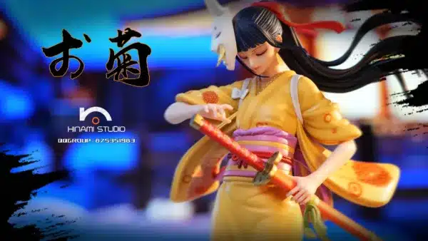 One Piece Hinami Studio Kikunojo Resin Statue 5