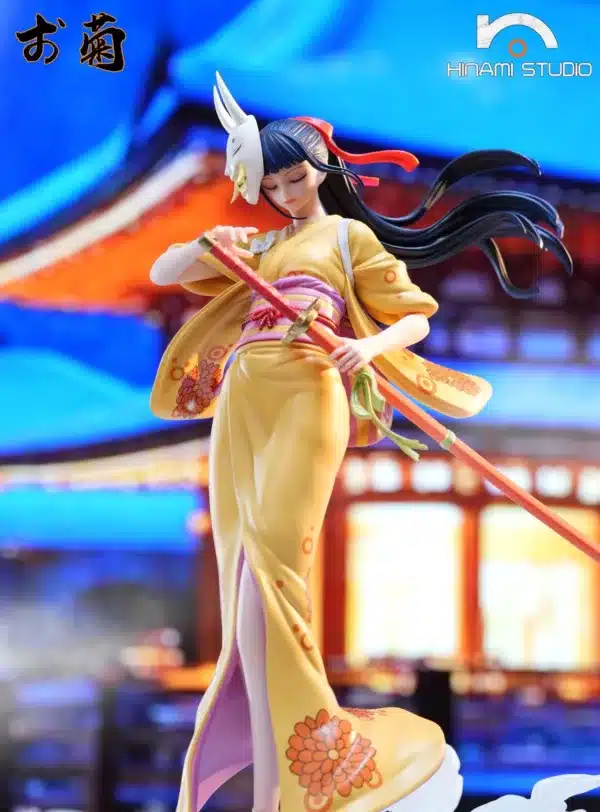One Piece Hinami Studio Kikunojo Resin Statue 6