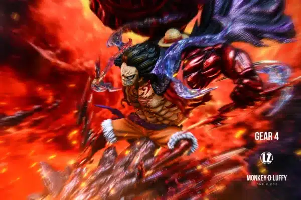 One Piece LZ studio Gear 4 Luffy Resin Statue 3