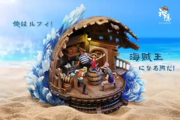 One Piece Shen Yin Studio Luffy Appears Resin Statue 1