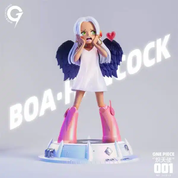 One Piece Super Guai Studio Seraphim Boa Hancock Resin Statue 2