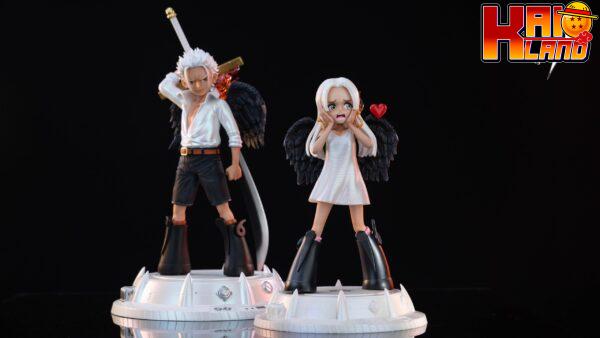 One Piece Super Guai Studio Seraphim Dracule Mihawk Resin Statue 2