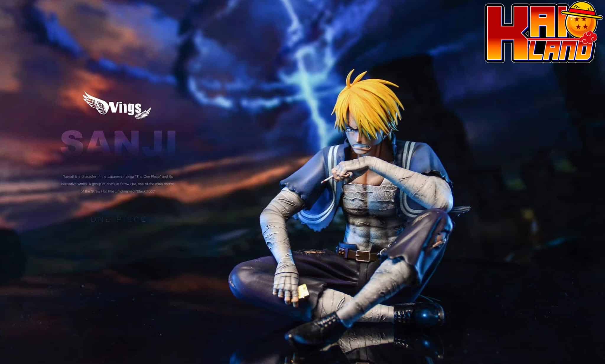 One Piece Wings Studio Sanji Resin Statue