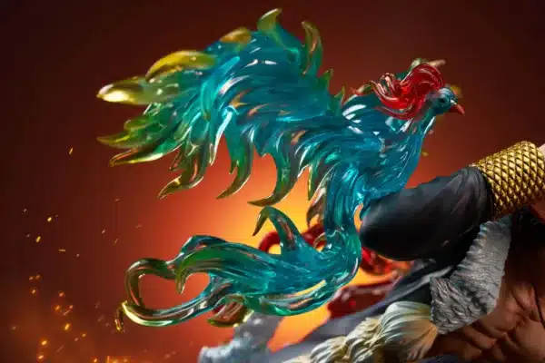 One Piece Yao Meng Meng Studio Portgas D Ace Resin Statue 10