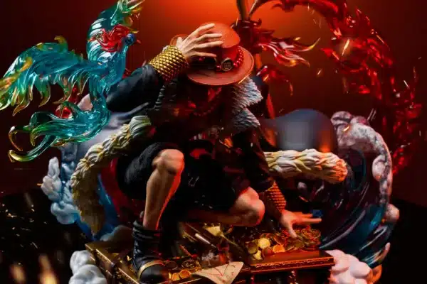 One Piece Yao Meng Meng Studio Portgas D Ace Resin Statue 4