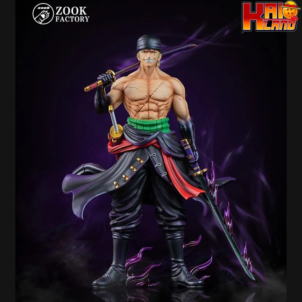 One Piece Zook Factory Zoro Resin Statue