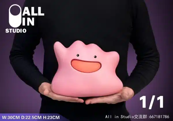 Pokemon ALL IN Studio Ditto Resin Statue 3