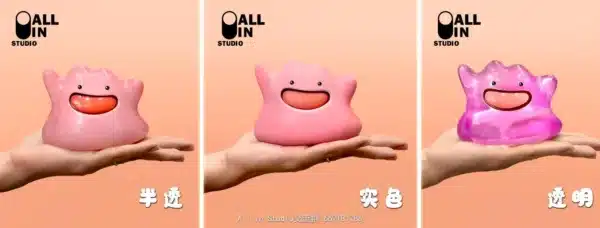 Pokemon ALL IN Studio Ditto Resin Statue 4