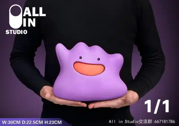 Pokemon ALL IN Studio Ditto Resin Statue 8 jpeg