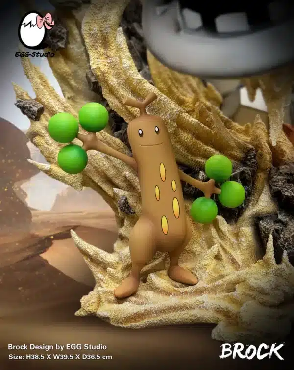Pokemon EGG Studio Team Brock Resin Statue 3