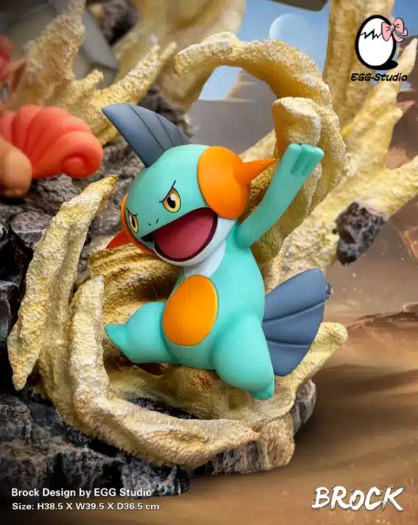 Pokemon EGG Studio Team Brock Resin Statue 7