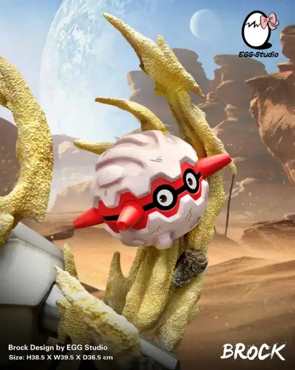 Pokemon EGG Studio Team Brock Resin Statue 8