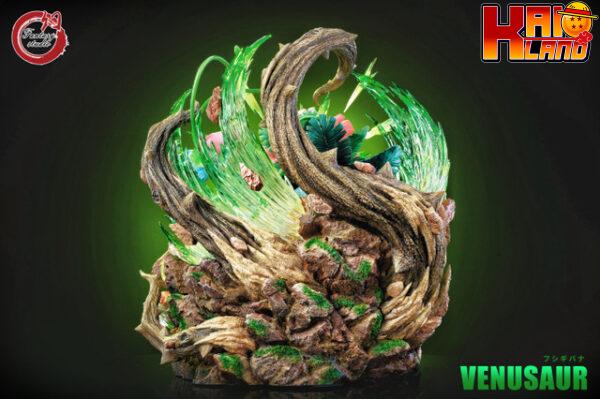 Pokemon Fantasy Studio Venusaur Resin Statue 10