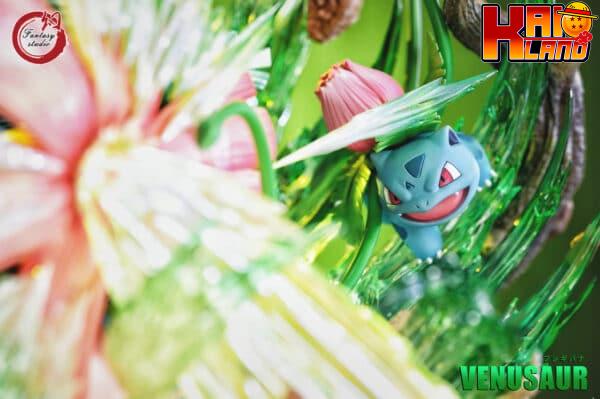 Pokemon Fantasy Studio Venusaur Resin Statue 5