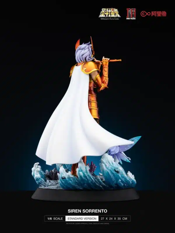 Saint Seiya Jimei Palace Siren Sorrento Licensed Resin Statue 3