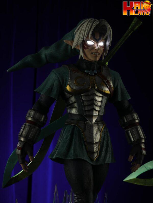 The Legend Of Zelda Kintsukuroi Creations Fierce Deity Link Resin Statue 6