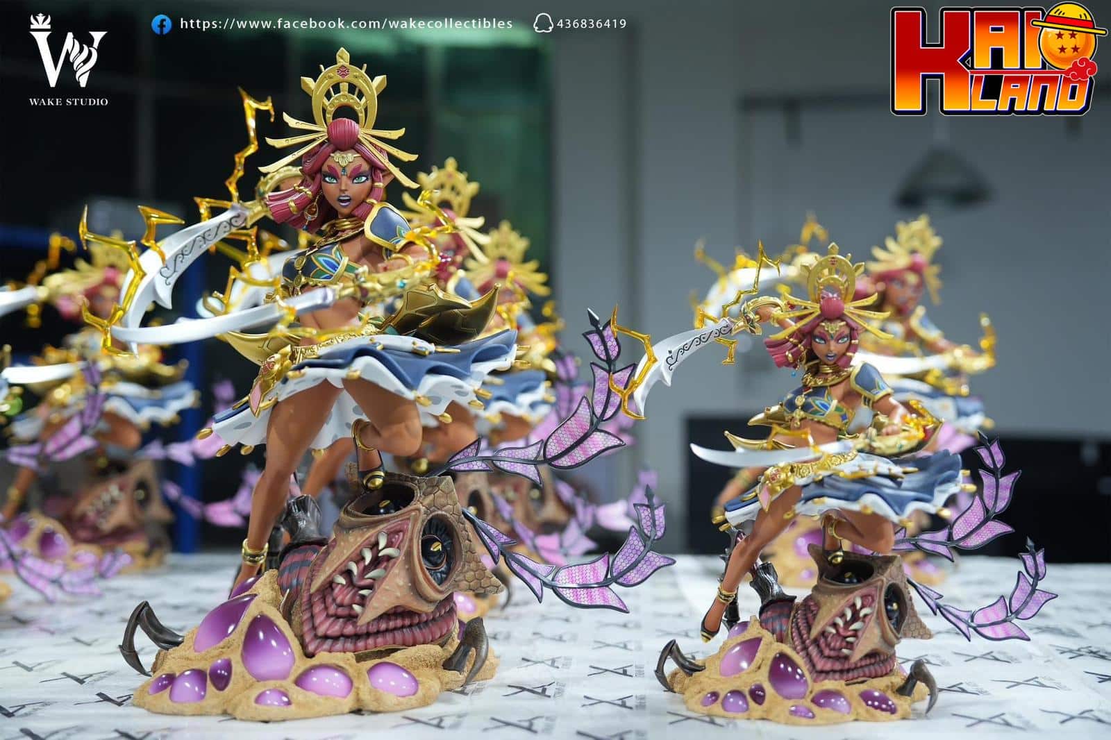 The Legend of Zelda Wake Studio Riju Resin Statue