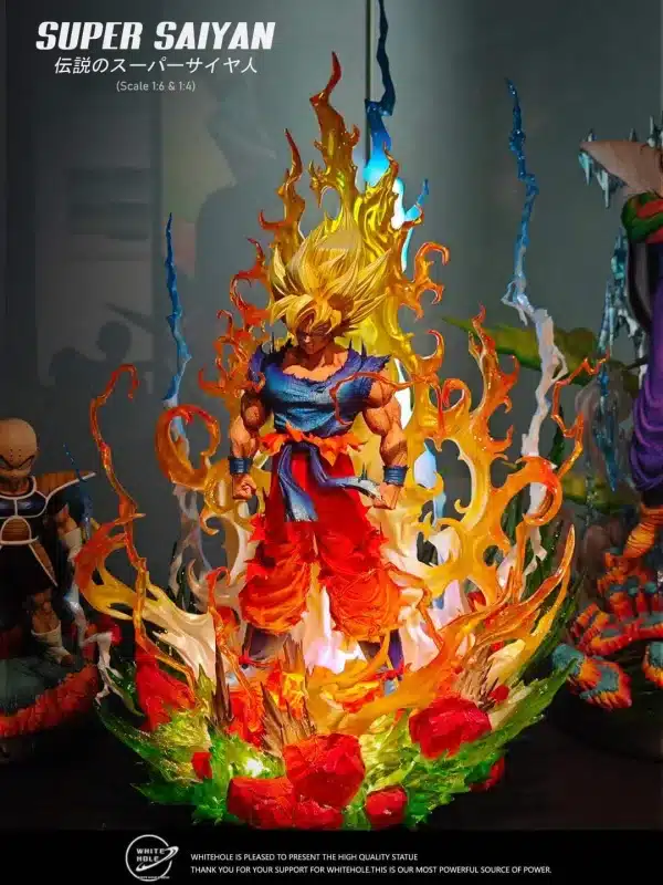 White Hole Studio The legendary Super Saiyan Goku Statue 2