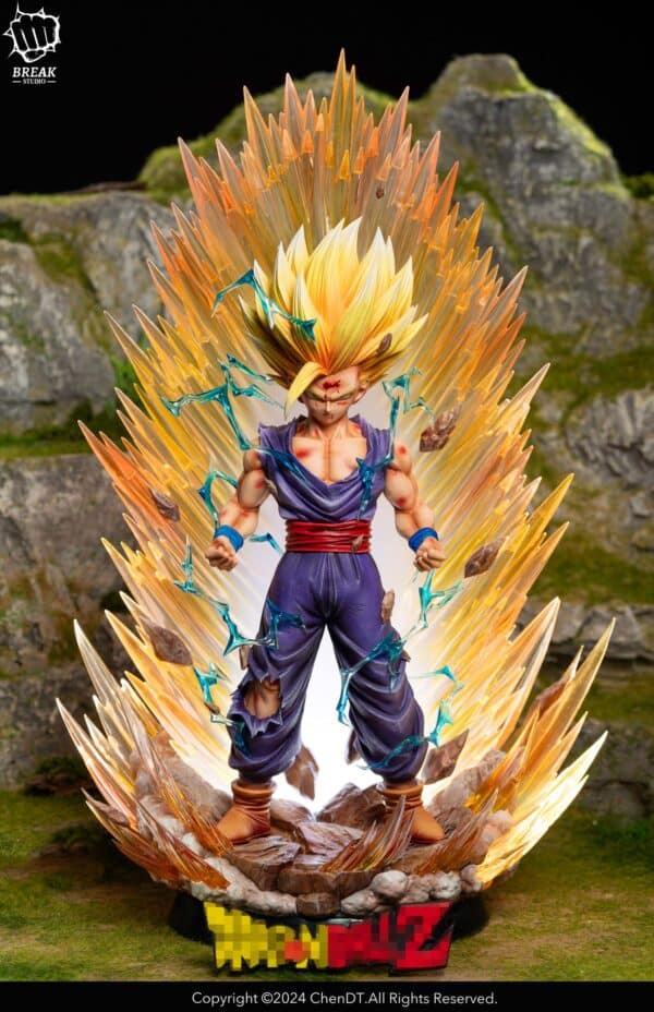 Dragon Ball Break Studio Gohan SS2 Resin Statue 1