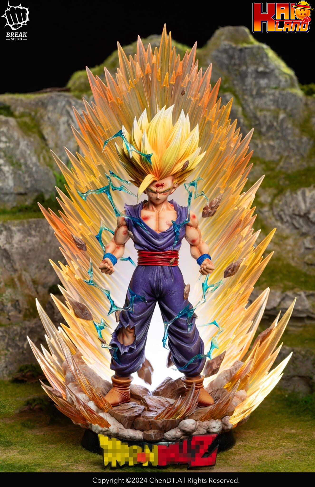 Dragon Ball BUU Studio SS3 Goku Resin Statue - Kaioland