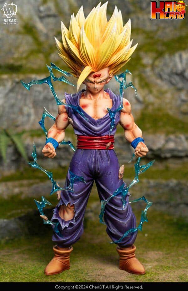 Dragon Ball Break Studio Gohan SS2 Resin Statue 6