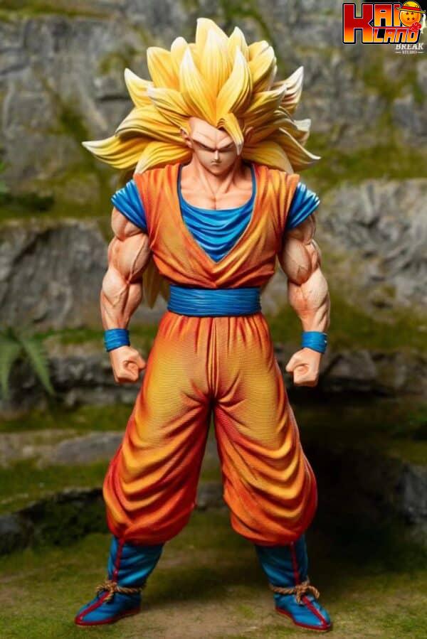 Dragon Ball Break Studio Goku Super Saiyan 3 Resin Statue 2