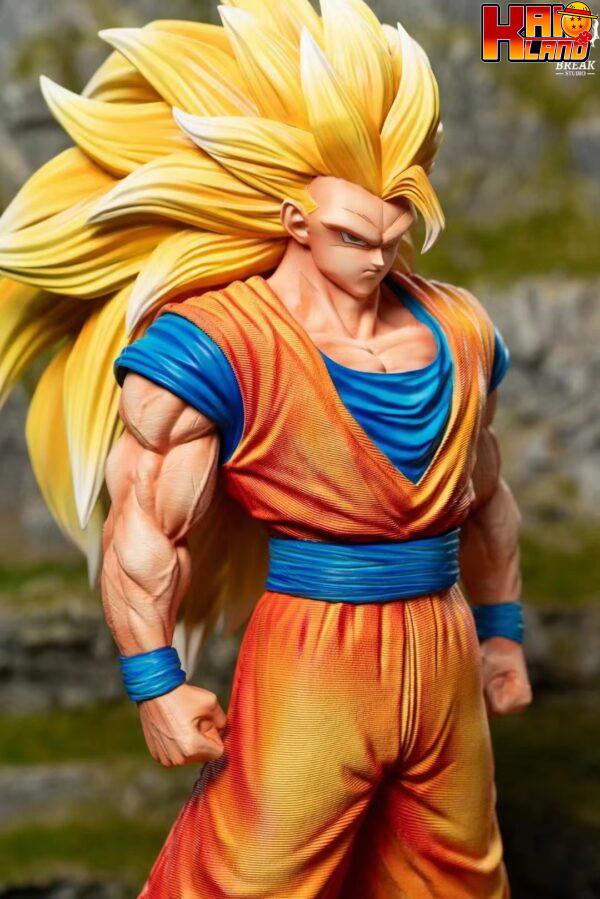 Dragon Ball Break Studio Goku Super Saiyan 3 Resin Statue 3