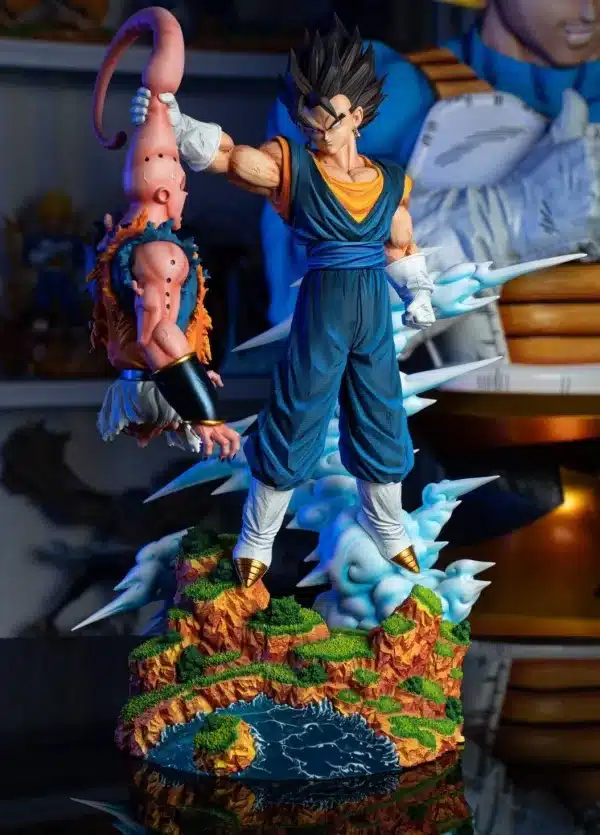 Dragon Ball Clouds Studio Vegetto vs Buuhan Resin Statue 2 1