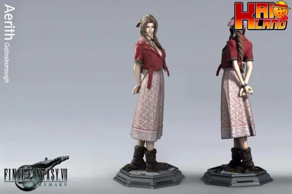 Final Fantasy VII FanArt studio Aerith Resin Statue 1