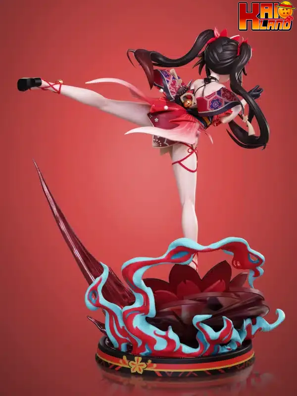 Honkai Impact Arctic Wolf Studio x Mi Yin Studio Sparkle Resin Statue 3