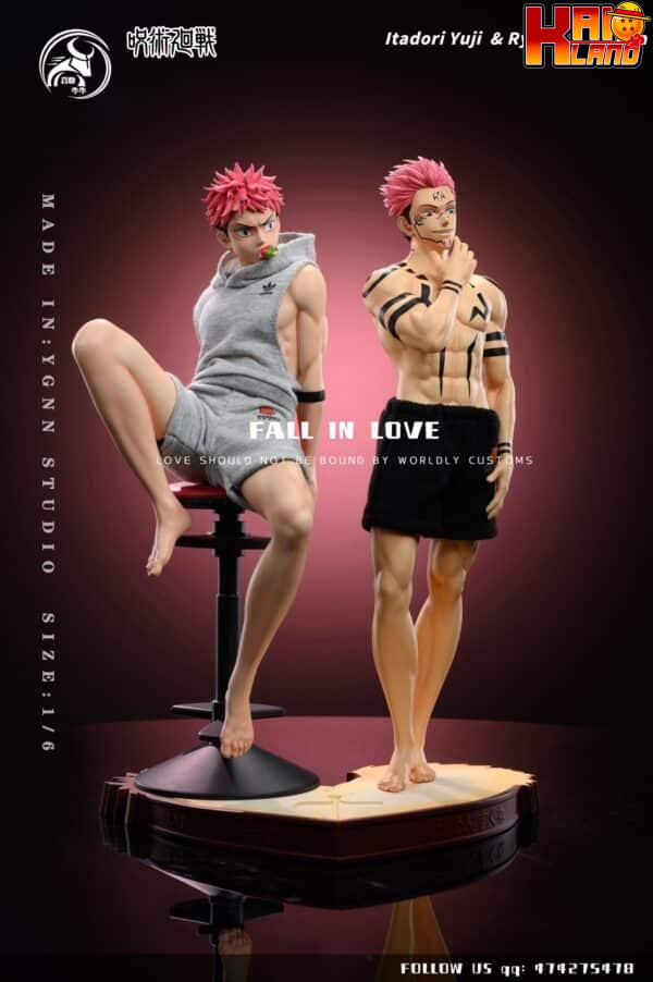 Jujutsu Kaisen YGNN Studio Yuji Itadori x Ryomen Sukuna Resin Statue 1