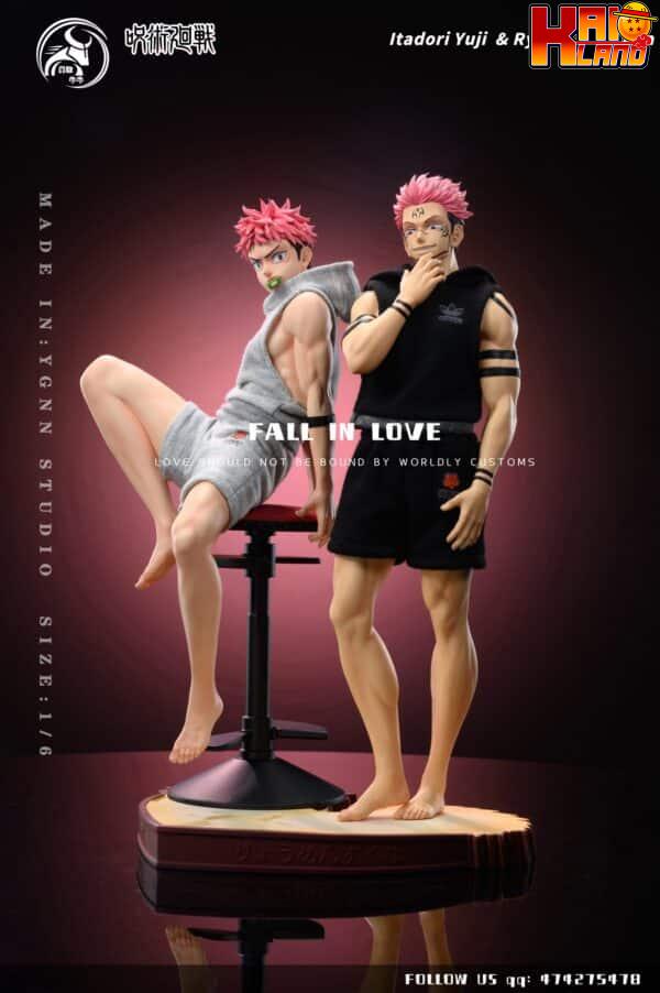 Jujutsu Kaisen YGNN Studio Yuji Itadori x Ryomen Sukuna Resin Statue 2