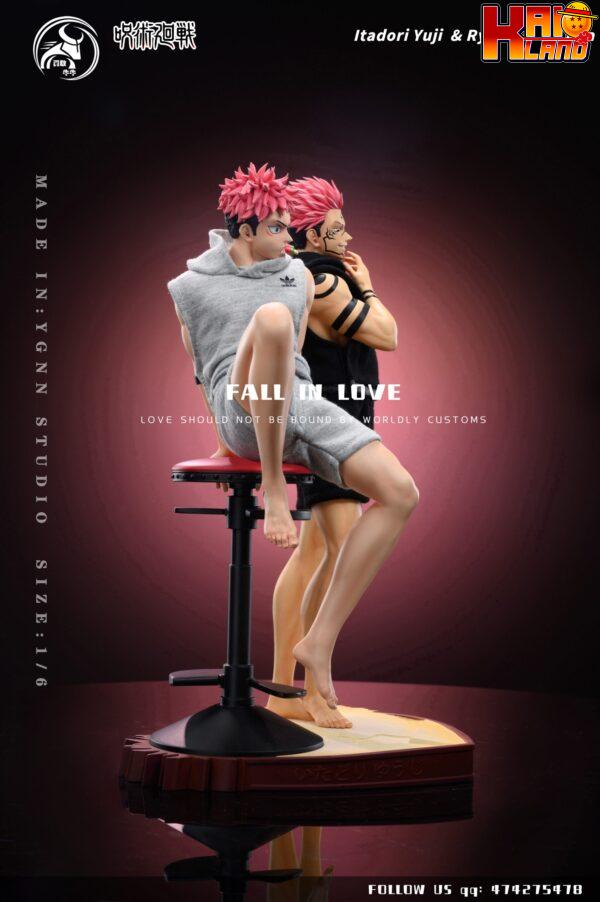 Jujutsu Kaisen YGNN Studio Yuji Itadori x Ryomen Sukuna Resin Statue 4