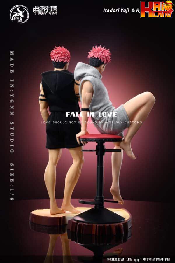 Jujutsu Kaisen YGNN Studio Yuji Itadori x Ryomen Sukuna Resin Statue 5