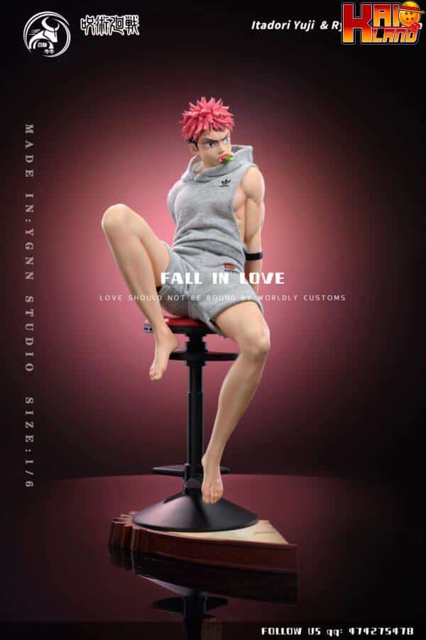 Jujutsu Kaisen YGNN Studio Yuji Itadori x Ryomen Sukuna Resin Statue 8