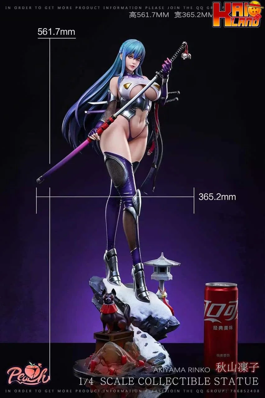 Mahou Kaiju Peach Studio Akiyama Rinko Resin Statue