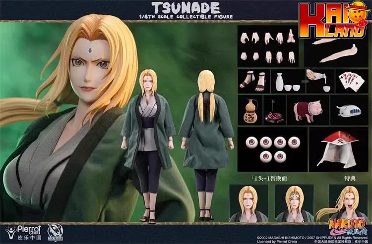 Naruto Rocket Toys Tsunade Licensed PVC