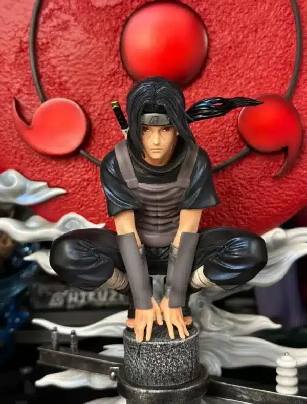 Naruto SNBR Studio Uchiha Itachi Resin Statue 3 1