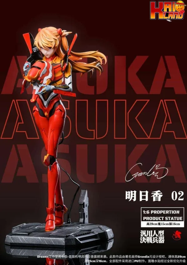 Neon Genesis Evangelion Dream X Studio Asuka Langley Soryu Resin Statue 1