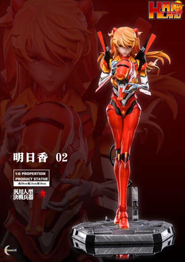 Neon Genesis Evangelion Dream X Studio Asuka Langley Soryu Resin Statue 6